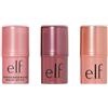 e.l.f. Monochromatic Multi-Stick Best Sellers | Blush in Crema per Occhi, Labbra e Guance, Colore Costruibile, Vegano, Set da 3 Stick |0.155 Oz (4.4 g)