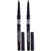 Max Factor - Matita Occhi Automatica Excess Intensity Longwear - Eyeliner Waterproof Tratto Preciso - 04 Charcoal - 2 g (Confezione da 2)