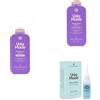 UNIQ MADE - Shampoo Capelli Lisci 350 ml + Balsamo Capelli Lisci 350 ml + Booster Niacinamide 8 ml