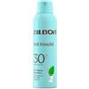 Bilboa, Belli Freschi, Protezione Solare Spray SPF 30, Profumo di Menta Acquatica, Freschezza Immediata, Texture Leggera e Trasparente, Resistente all'Acqua, 150 ml