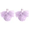 Martinelia Nebbia profumata glitterata, 100 ml - Fragranza per bambina scintillante - Eau de Toilette Nebbia morbida per la pelle profumata, routine di bellezza, bella bottiglia spray viola con tulle