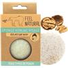 Feel Natural Spugna Konjac viso con schegge di noci - Feel Natural