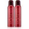Colour Me Dark Red - Fragrance for Him and Her - 150ml Body Spray, by Milton-Lloyd (Confezione da 2)