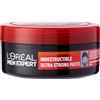 L'Oréal Paris men expert L'Oréal Men Expert Pasta per acconciature da uomo, per stili sorprendentemente creativi con una presa estremamente forte fino a 24 ore, Extreme Fix Indestructable Ultra Strong Paste, 1 x 75 ml