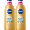NIVEA Body Milk Winter Moment, lozione per il corpo con siero per la cura profonda per 72 ore, lozione per il corpo con burro di karitè per la pelle secca, con profumo invernale unico (400 ml)