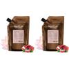 Jean & Len Gel Lavante Mani & Corpo Peonia & Litchi, deterge e cura la pelle, profumo floreale delicato, ricarica sapone liquido, senza parabeni, siliconi né microplastiche, vegano, 500 ml