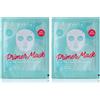 GYADA COSMETICS, Primer Mask, Levigante e Idratante, ad Azione Anti-age, per una Pelle Tonica ed Elastica, con Olio di Cotone, Malva ed Alga Rossa, 15 ml (Confezione da 2)