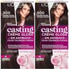 L'ORÉAL LOreal Paris Casting Creme Gloss Baño De Color 300 Castaño Oscuro (Confezione da 2)