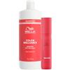 Wella Professionals Invigo Color Brilliance - 150ml Districante capelli spray Miracle BB & 1L Shampoo professionale, Protezione Colore e Luminosità per Capelli Sottili e Normali