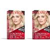 REVLON Colorsilk Colorazione Permanente Capelli Fai-da-te A Casa, Senza Ammoniaca E Arricchita Con Cheratina, 04 - Biondo Naturale Chiarissimo, 130 Millilitro (Confezione da 2)