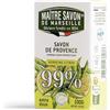 MAITRE SAVON DE MARSEILLE Sapone di Provenza Verbena Limone - 99% di origine naturale