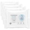 by Amazon, Salviette Detergenti per il Viso, Struccanti, Profumate, 25 Salviette (Confezione da 4)