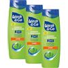 Wash & Go 2 in 1 Shampoo & Conditioner Sport 1 x 400 ml, cura quotidiana dei capelli rinfresca capelli e cuoio capelluto (Confezione da 3)