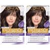 L'Oreal Paris L´Oréal Paris Excellence Cool Creme Tinte Permanente - Tono 4.11 Castaño Ceniza Intenso (Confezione da 2)