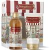 Bottega Verde - Cofanetto Regalo Dolce Felicità, con Bagnodoccia 250 ml e Latte Corpo 150 ml, Profumo di Nocciola e Caramello Salato, Idea Regalo