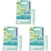 Labello Scrub Idratante Aloe Vera 4.8 g, Scrub Labbra con particelle esfolianti, aloe vera bio e vitamina E, Scrub labbra esfoliante senza oli minerali e microplastiche (Confezione da 3)