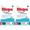 Blistex Protezione Classica Per Le Labbra SPF 10, 4,25 Gr (Confezione da 2)