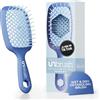 FHI Heat Spazzola Capelli Indolore UNbrush, Adatta a Tutti i Tipi di Capelli, Bagnati o Asciutti - Spazzola Districante per Capelli Ventilata con Setole Antistatiche DuoFlex - Blu Scuro Iris