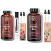 Bionoble Olio di Ricino Biologico 50ml - 100% Puro, Naturale e Pressato a Freddo & Olio di Jojoba Biologico 50ml - 100% Puro, Naturale e Pressato a Freddo