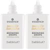 Essence Cosmetics Drop Of Sunshine Gocce Viso Effetto Abbronzante, Idratante, con Vitamine, Curativo, Naturale, Luminosa, 25 ml (Confezione da 2)