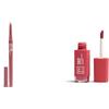 3INA MAKEUP - The Automatic Lip Pencil 503 + The Longwear Lipstick 362 - Matita Labbra Nudo Waterproof + Rosetto Rosa Chiaro con Acido per Nutrire le Labbra - Vegan - Cruelty Free