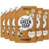 Marcel's Green Soap - Ricarica di sapone per le mani Sandalo e cardamomo - Ricarica per dispenser di sapone per le mani - 100% ecologico e vegano - 97% biodegradabile - 500 ML - 6 Pacchetti