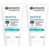 Garnier Skin Active Pure Active 3in1 Argilla, Pelli Miste - Con Imperfezioni Detergente + Scrub + Maschera, 150 ml (Confezione da 2)