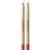 Max Factor, Colour Elixir Lip Liner, Matita Labbra Lunga Durata, Colore Intenso, 60 Red Ruby (Confezione da 2)