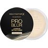 Max Factor Facefinity Pro Blur Cipria Libera Fissante A Lunga Tenuta, Cipria Leggera Viso, Lunga Tenuta, Minimizza i pori - Translucent, 10,5G