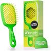 FHI Heat Spazzola Capelli Indolore UNbrush, Adatta a Tutti i Tipi di Capelli, Bagnati o Asciutti - Spazzola Districante per Capelli Ventilata con Setole Antistatiche DuoFlex - Verde Lime