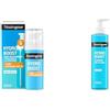 Neutrogena Hydro Boost Skincare Kit, Set skincare viso con Fluido Idratante crema solare SPF 50 50 ml e Acqua-Gel Detergente Viso 200 ml, Acido Ialuronico, Non comedogenico, Tutti i tipi di pelle