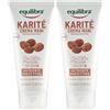 equilibra Corpo, Karité Crema Mani Nutriente e Protettiva, Crema Mani A Base di Burro di Karité e Vitamina E per Pelle Screpolata, Non Unge, Assorbimento Rapido, 100 ml (Confezione da 2)