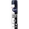 NIVEA MEN Deodorante spray Black & White invisibile (1 x 200 ml), deodorante da uomo anti-impronte bianche e gialle, antitraspirante anti odore e umidità, protezione efficace 72 ore, senza alcool