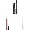 3INA MAKEUP - The 24h Level Up Mascara 900 + The Color Pen Eyeliner 575 + The Color Pen Eyeliner 100 - Nero - Marrone - Bianco - Mascara Ciglia Lunghe - Eyeliner 10h Lunga Durata- Vegan - Cruelty free