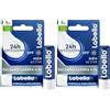 Labello Active For Men 4.8 g, Burrocacao labbra SPF15, Balsamo labbra idratante con burro di karité e oli naturali, Burrocacao protezione solare fondente sulle labbra (Confezione da 2)