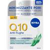 NIVEA Q10 Anti-Rughe Minimizzante Pori Crema Giorno Extra Leggera SPF 15 50 ml, Crema viso antirughe e idratante con Coenzima Q10, Glycostop e Alghe, Skincare ad assorbimento rapido per pelle mista