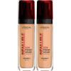 L'Oreal Paris L'Oréal Paris Infalible 24H Fresh Wear Base De Maquillaje Tono 260, Soleil Dore (Confezione da 2)