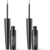 Bottega Verde - Eye liner professionale con pennellino con Vitamina E - Nero (Confezione da 2)