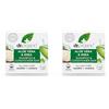 Dr.Organic Saponetta Shampoo e Balsamo Dr Organic Aloe Vera & Shea, Lenitiva, Tutti i Tipi di Capelli, NUOVO, Senza Plastica, Naturale, Vegano, Cruelty-Free, Senza Parabeni e SLS, Biologico, 75g