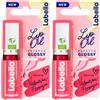 Labello Lip Oil Effetto Glossy Pink Rock 5.5 ml, Lucidalabbra volumizzante e idratante, Olio labbra con Olio di Jojoba Bio e Oli di origine 100% naturale, Lip gloss per labbra morbide e luminose