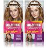 Cameleo - Shampoo Colorante - Sweet Toffiee - Aggiornamento del colore facile e veloce ''Tone In Tone''. - Senza ammoniaca e ossidanti - Shampoo in bustina - 40ml (Confezione da 2)