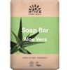 Urtekram Sapone solido Aloe Vera - 100 g - Sapone naturale delicato con aloe vera biologica - 99,9% ingredienti naturali - Senza olio di palma - Idratante - Vegano - Per tutti i tipi di pelle