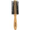 USHUAIA - Spazzola per capelli in legno FSC, gommini massaggianti in nylon, tutti i tipi di capelli