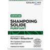 Granions Shampoo Solido Purificante E Riequilibrante per Capelli Grassi, Con Argilla Verde, Certificato Biologico, 98% di Ingredienti Naturali, Chioma Sana, Idratata, Non Appesantisce, Granions