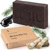 lubiu Saponetta Naturale Lenitiva di Catrame per Uomo 100g - Betulla e Pino - Sapone Solido Corpo, Viso, Mani, Barba e Capelli - Sapone Artigianale Naturale - Saponette Profumate Regalo