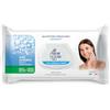 Fresh & Clean - Salviettine Struccanti, Pelli Normali, con Acido Ialuronico, Tessuto 100% Origine Naturale, Senza Alcool e Oli minerali, 48 pezzi