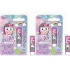 NATURAVERDE Kids -BE A UNICORN Burrocacao Fragola 5ml, Idratante e Protettivo, SPF 15, Ipoallergenico (Confezione da 2)