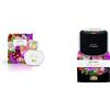 Helan, Profumo Donna Bianco d'Ambra, Eau De Parfum Lunga Durata, 50 ml, Made in Italy, Durata 4-5 Ore &, Nettare d'Ambra, Morbido Burro Profumato, Idratante, Corpo, 200 mL