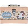 Lip Smacker Beauty Vanity Case, Valigetta Trucchi Bambina, Essenziali Trucco per Viso, Labbra e Unghie per un Look Creativo, Accessori per Capelli e Applicatori Inclusi, Creatività Senza Limiti