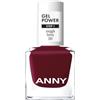 ANNY Gel Power Nail Polish - Smalto gel colorato senza lampada UV, brillante e resistente fino a 12 giorni, anti-scheggiature e graffi, colore Snuggle Bunny - rosso ciliegia scuro - 8 ml